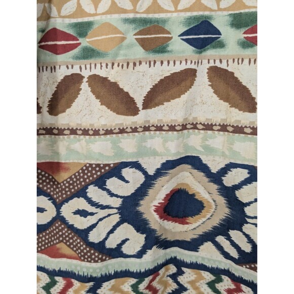 Lot 2 Chaps Ralph Lauren Men's Sz L Southwestern Hawaiian Short Sleeve Shirt VTG - Picture 12 of 16